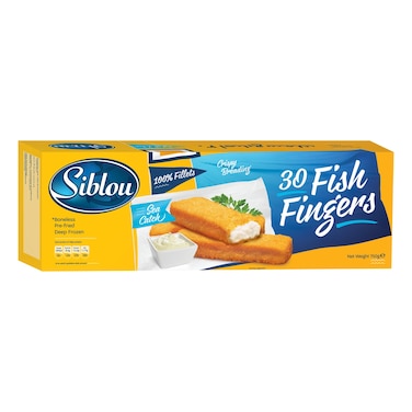 Siblou 30 Fish Fingers, 750g