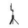 Porodo Blue Flexi Tripod Selfie Stick with Bluetooth Remote, Foldable Tripod, 360&deg; Rotation, 67.8cm