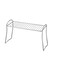 drying shelf, stainless steel13x32 cm