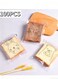 D 100PCS bread packaging bags, wedding candy bags, toasted bread bags, biscuit bags, dessert bags, storage bags, transparent food packaging and storage bags, environmentally friendly
