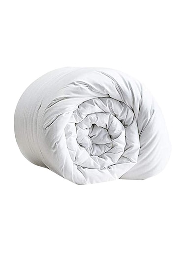 Home Microfibre King Duvet Polyester White