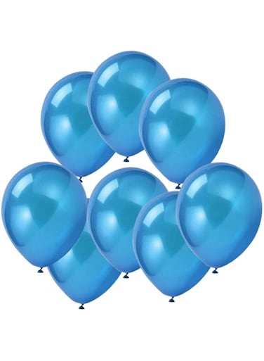 GuassLee 100 Ct Blue Balloon 10" Latex Helium Balloons For Wedding Birthday Party Festival Christmas Decorations