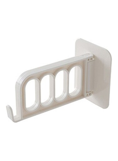 Mount Self-Adhesive Foldable Clothes Hanger Apricot