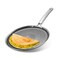 Futuretec Pro Triply Stainless Steel Dosa Tawa - 28 cm, 4 mm Thick   Stick-Free Steel Dosa Pan with Handle, Tawa for Dosa and Chilla, Metal Spoon Safe, Gas and Induction Base