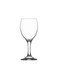 3 Pieces Empire Wine Glass Set 205 Ml - Clear