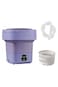 Portable Foldable Washing Machine 8L Purple
