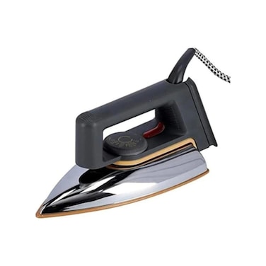 1000W Electric Dry Iron with Adjustable Thermostat, Non-Stick Soleplate, 220V Fast Heating Iron