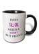 Every Tall Girl Needs a Short Best Friend Two Tone Mug Multicolour