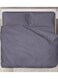 UAE - Classical Floral Duvet Cover Set with Fitted Sheet (Queen, Gray)