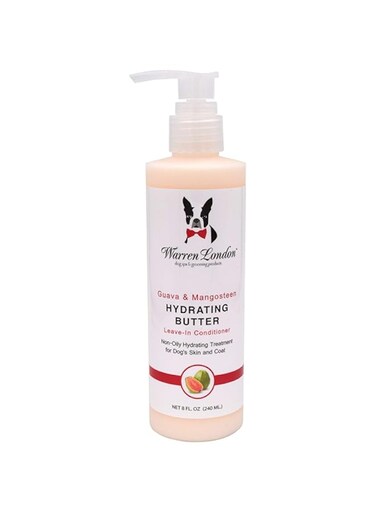 Warren London - Hydrating Butter and Leave-in Conditioner for Dogs Skin and Coat, Guava and Mangosteen - 8 Fl. Oz