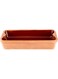 AKDC Clay Casserole Rectangle 23Cm X 38Cm X 8Cm Clay Colour