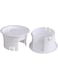 BaiHui Glass Water Pitcher Lids Food Grade Plastic Anti-Dust Splash Resistant Stoppers Covers for Water Jug Glass Bistro Pitcher 2 pieces(White)