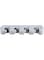 Dubai Gallery Drilling Wall Mounted Broom Hanger Grey 34.30X6.70X8.70Cm