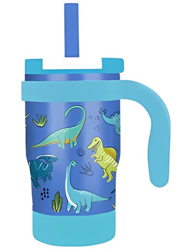 Mini Tumbler for Babies and Toddlers &acirc;&euro;&ldquo; BPA-Free Leak-Proof Straw Cup with Spill-Resistant Lid, Easy-Grip Handle, Travel-Friendly Hydration Bottle for Infants 6 Months+