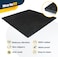 10 Anti-vibration washing machine mat 60 x 60 x 1 cm.