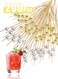 Pcs Cocktail Picks Count Sticks Wooden Toothpicks, Party Supplies Gold Pearl and Silver Pearl