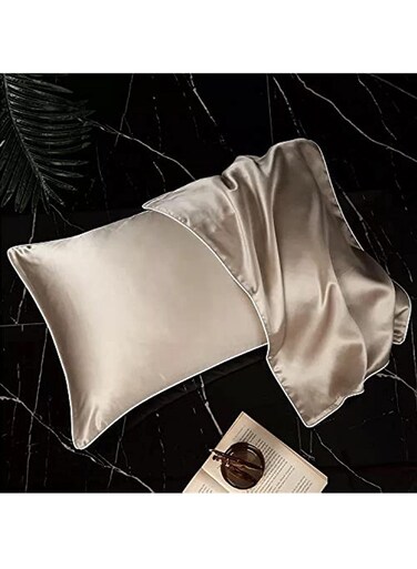 Silk Pillowcase Premium Cotton Pillow Case Breathable &amp; Durable