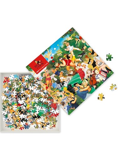 Adult Jigsaw Puzzle Beryl Cook: Good Times: 1000-Piece Jigsaw Puzzles