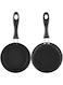 Sjlerst Fry Pan, Mini Frying Pan, Nonstick, 1 Liter, Gas Stovetop Compatible