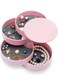 4-Layer Rotatable Jewelry Organizer Box - Small Storage Tray for Earrings, Rings, Bracelets with Lid for Women