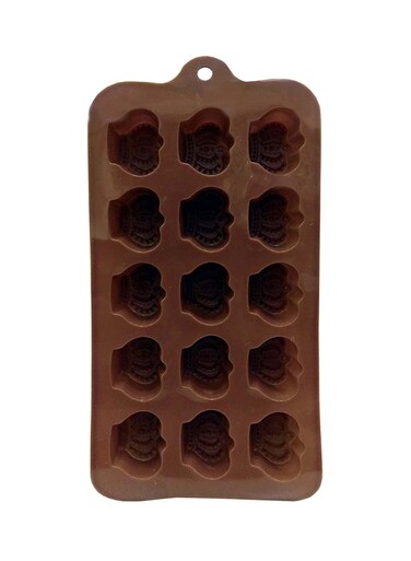 Crown Multipurpose Bake Mold Brown 2x10x21centimeter