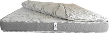 INFINI HOMES Premium High Density Foam White Flipable Rebound Mattress (200W X 210L X 25H)