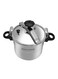 11 Liter Aluminium Alloy Pressure Cooker Three-Ply Base Multi-Safety Device 30x30x25cm