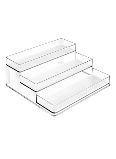 Linus Stadium Spice Rack Clear 10.25x9.25x4inch