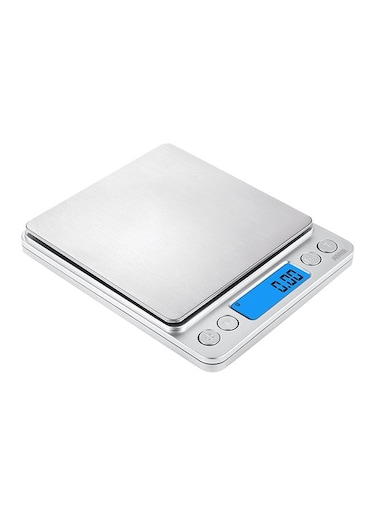 Digital Scale Measuring Device Silver 2kg