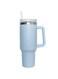 travel mug with handle and clear lid keeps drinks hot or cold for hours durable lightweight design fits cup holders ideal for coffee tea water and everyday use