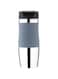Bergner Travel Thermos Flask 375 ml with Removable Lid Made of Stainless Steel Double Insulated Wall for Temperature Maintenance Drip Proof Cap Colour Grey