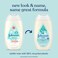 Johnson's Baby Comfort Touch Newborn Baby Face &amp; Body Lotion, Silky Moisturizing Lotion, Baby Essentials, Hypoallergenic, No Added Parabens &amp;Dyes, 13.6 Fl. Oz