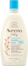 Aveeno Baby Sensitive Skin Bubble Bath with Oat Extract, Gently Cleanses and Leaves Skin Feeling Hydrated, Tear-Free formula, Hypoallergenic, Paraben-, Phthalate-, Soap- &amp; Dye-Free, 19.2 Fl.oz