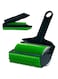 2Pcs Stick It Roller - Stick It Roller Pet Hair Remover, Reusable Washable Sticky Lint Roller for Pet Hairs, Clothes, Carseats (Green)