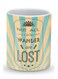 Premium Wanderers Designer Mug Beige/Blue/Brown