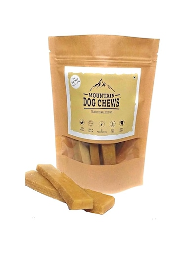 Chewers Mountain Dog Chew, 100% Natural Himalayan Yak Milk Bone, Healthy &amp; Vegetarian Treat for Small Dogs, 150 GMS