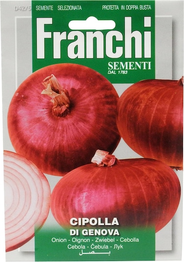 Franchi Sementi Shibata Gardening Co Franchi Sementi Red Onion Of Genoa Seeds