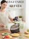Vegetable Cutter Salad Chopper Adjustable Multifunctional Food Chopper with Container