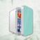 20L Portable Mini Beauty Refrigerator with Mirror Door for Car, Dorm, Office &amp; Skincare Storage