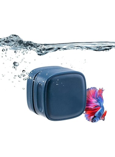 TERRIFI Aquarium Mini Magnetic Scrubber, Floating Algae Scraper and Scrubber, No-Scratch Magnet Brush for 0.4 Inch Thick Fish Tanks, Aquarium Cleaning Tool
