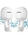 Tazweeq Kitchen Hooks, 2pcs Heavy Powerful Vacuum Hook for Kitchen, Bathroom, Restroom, Shower Hanging, Easy to Install and Remove