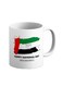UAE National Day Celebration Printed Ceramic Coffee Mug White