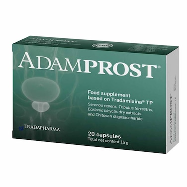 Adamprost Food Supplement Capsule For Prostate Support, Pack of 20&rsquo;s