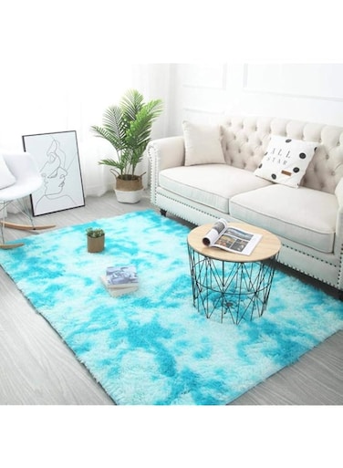 Aomerrt Plush Carpet (Grey, 120 x 200cm)