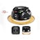 12L Halogen Oven Air Fryer, Electric Convection Cooker with Timer &amp; Temperature Control, Healthy Oil-Free Cooking, Black