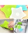 XLDHDHJ kitchen silicone five pointed star sink strainer filter bathroom sucker floor drains shower hair sewer filter colanders
