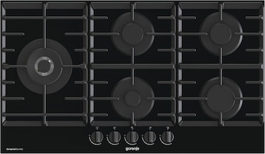 Gorenje Built-in Gas on Glass Hob, 90cm, GCW951B
