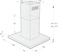Gorenje Built-In Island Hood, 90cm, IHT943E6XGB
