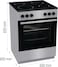 Gorenje 60cm Electric Cooking Range with Glass Ceramic Hob, 65 Litres Oven Capacity, Made in Czech Republic, GEC6A11SG - 1 Year Warranty