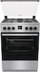 Gorenje 60cm Freestanding Gas Cooker, 64 Litres Multifunction Oven, Cast Iron Pan Support, One Hand Ignition, Made in Czech Republic, GGI6C21XA, 1 Year Warranty
